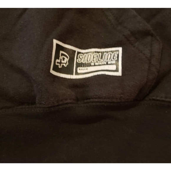 Iowa Hawkeyes Black Pull Over Pocketed Hoodie Sideline Apparel Size Small - Picture 4 of 11